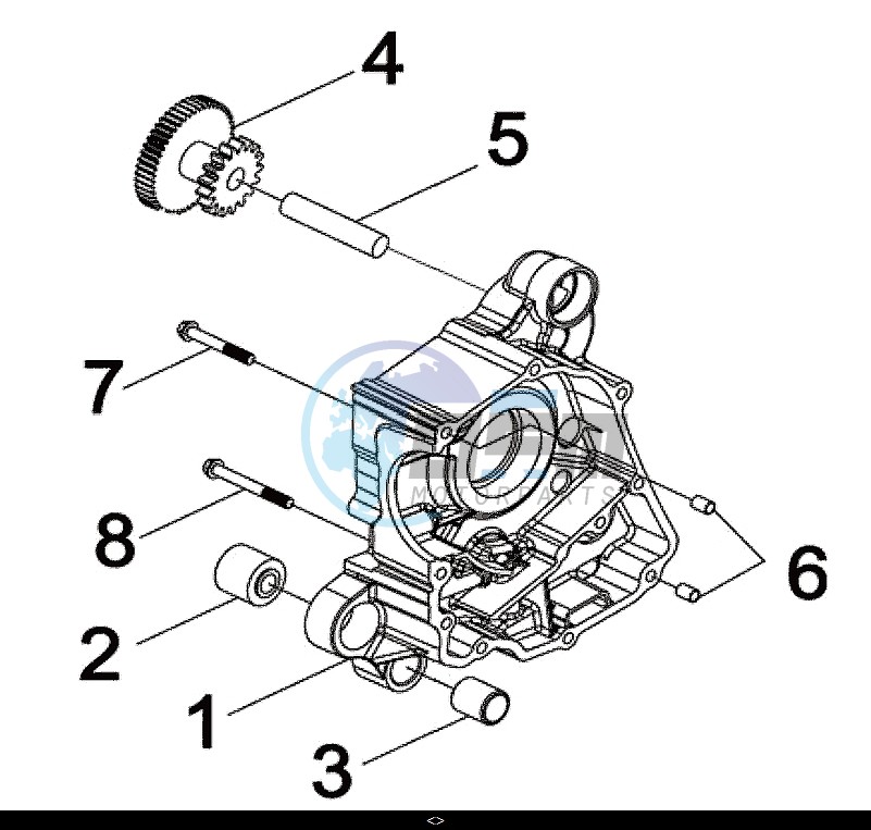 R CRANK CASE COMP