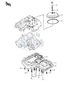 KZ 1000 P [POLICE 1000] (P1-P5) [POLICE 1000] drawing BREATHER COVER_OIL PAN