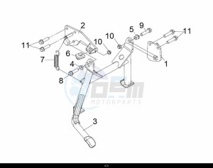 MAXSYM TL 500 (TL47W1-EU) (L9) drawing MAIN STAND ASSY