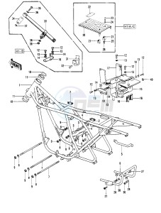 H1 C [MACH III] 500 [MACH III] drawing FRAME_FRAME FITTINGS -- 69-72 H1_A_B_C- -