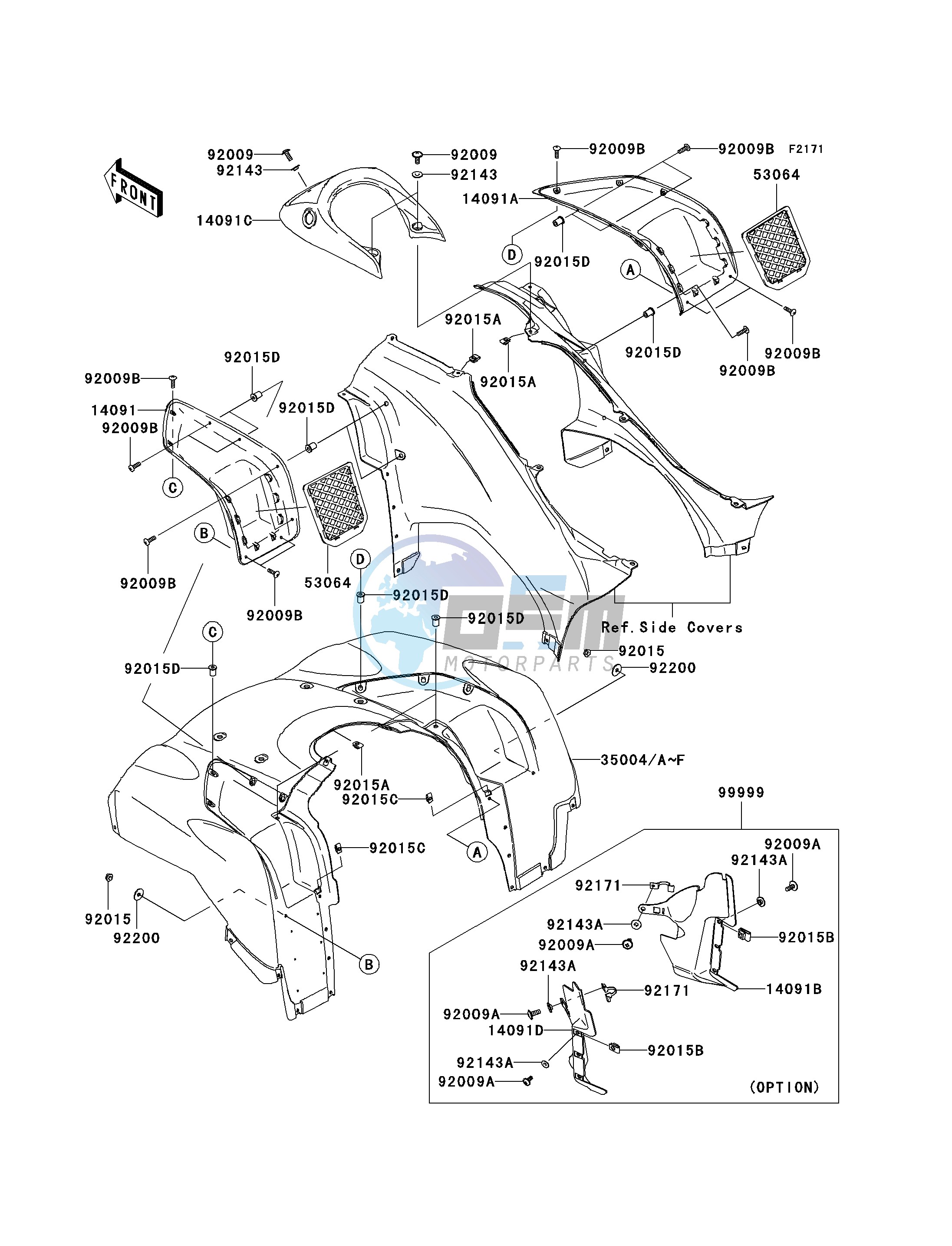 FRONT FENDER-- S- -