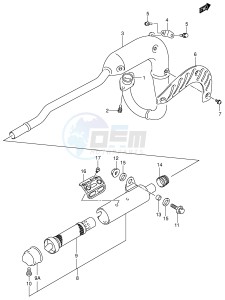 JR80 (P3-P28) drawing MUFFLER