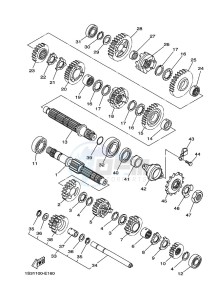 YFM700R (BCXR) drawing TRANSMISSION