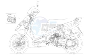 Leonardo 125-150 drawing Decal set