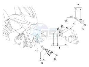 Runner 50 SP SC drawing Head lamp - Turn signal lamps