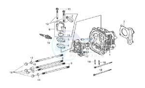 MEGALO 125 E2 drawing CYLINDER HEAD KPL.