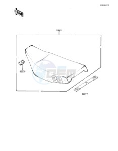 KX 80 E [KX80] (E1) [KX80] drawing SEAT