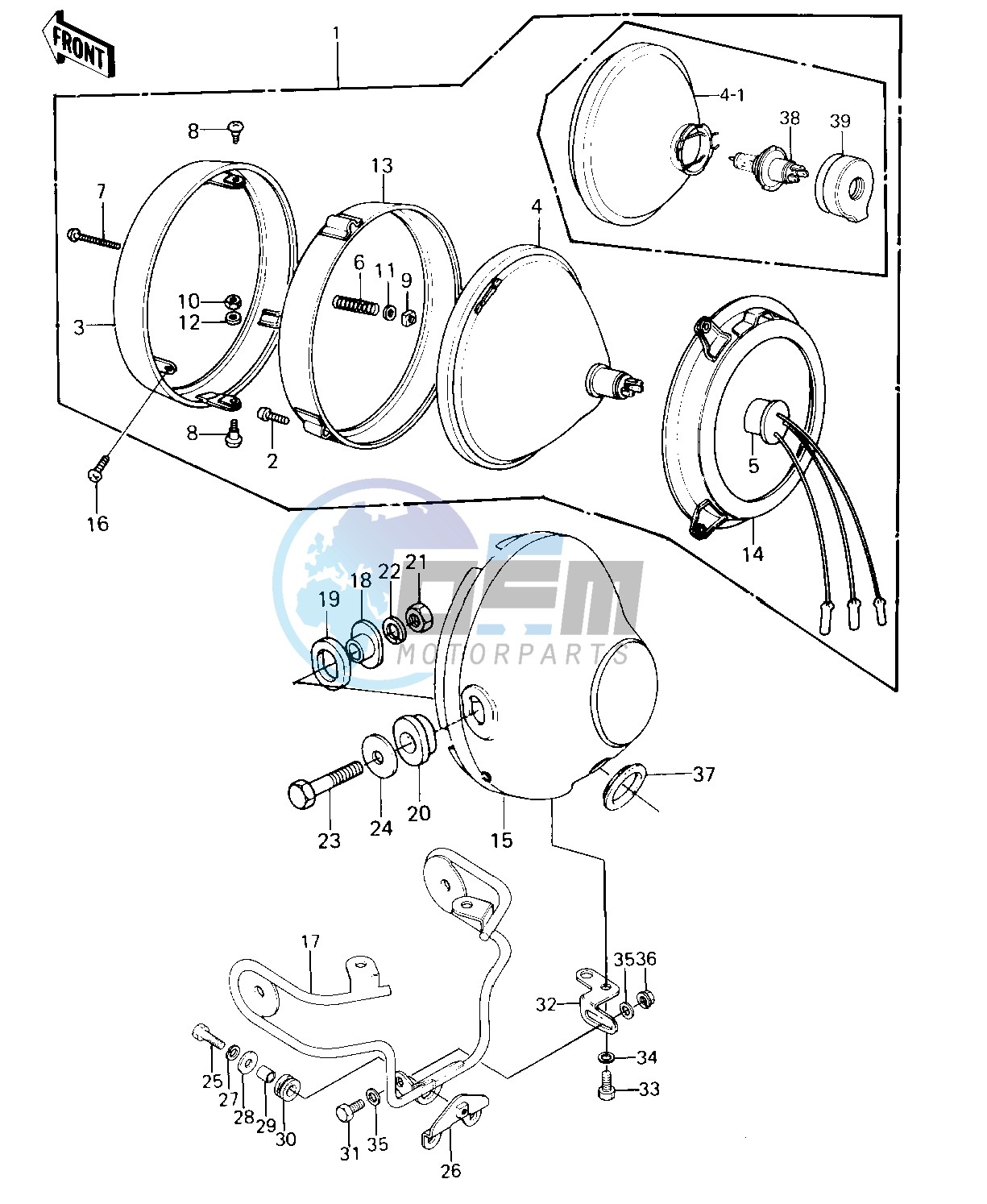 HEADLIGHT -- 80-81 C1_C2- -