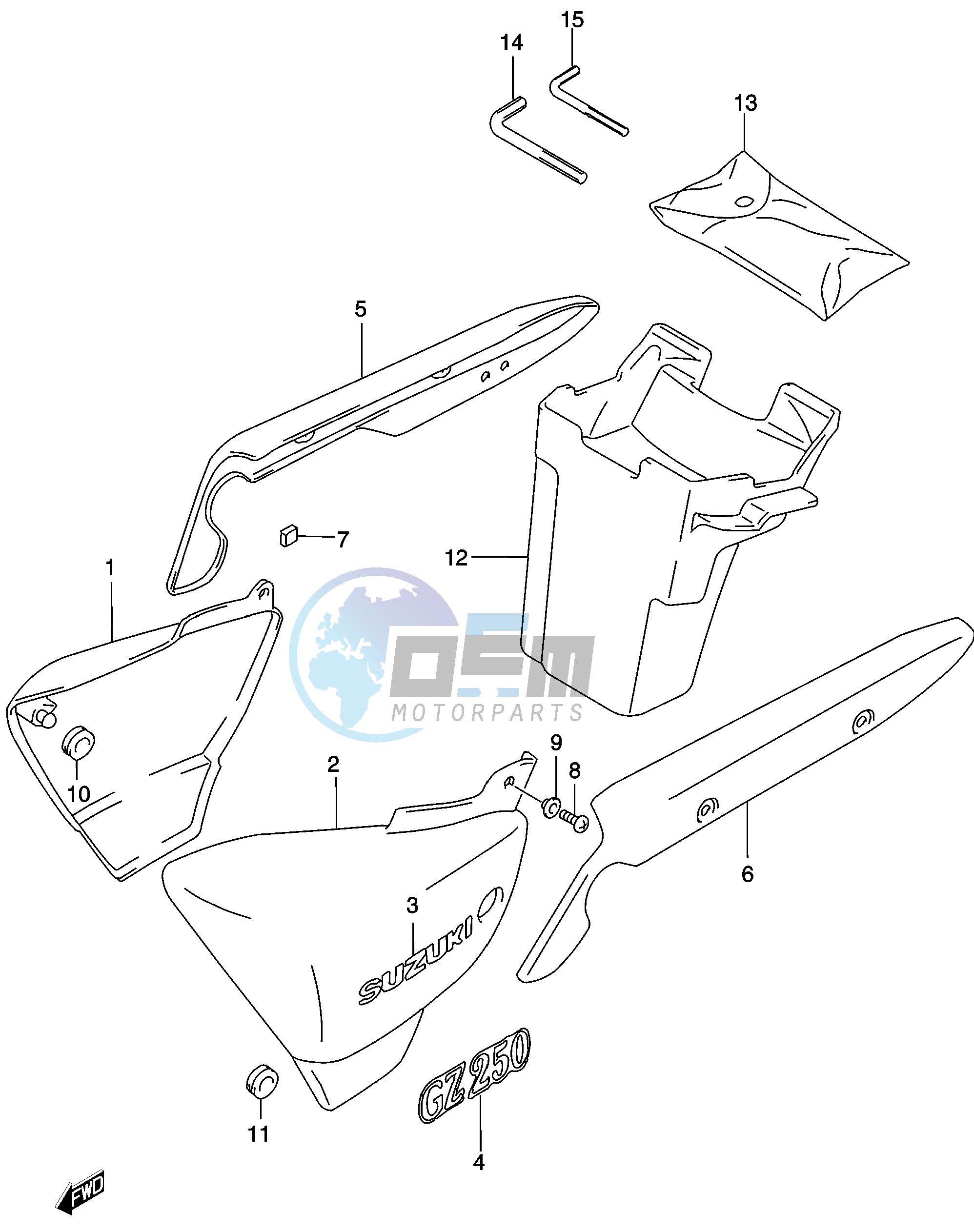 FRAME COVER (MODEL K2)