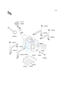 JT 900 E [900 STX] (E1-E2) [900 STX] drawing OIL TANK