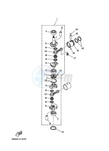 8CMHS drawing CRANKSHAFT--PISTON