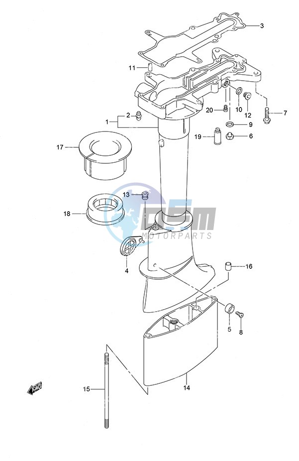 Drive Shaft Housing