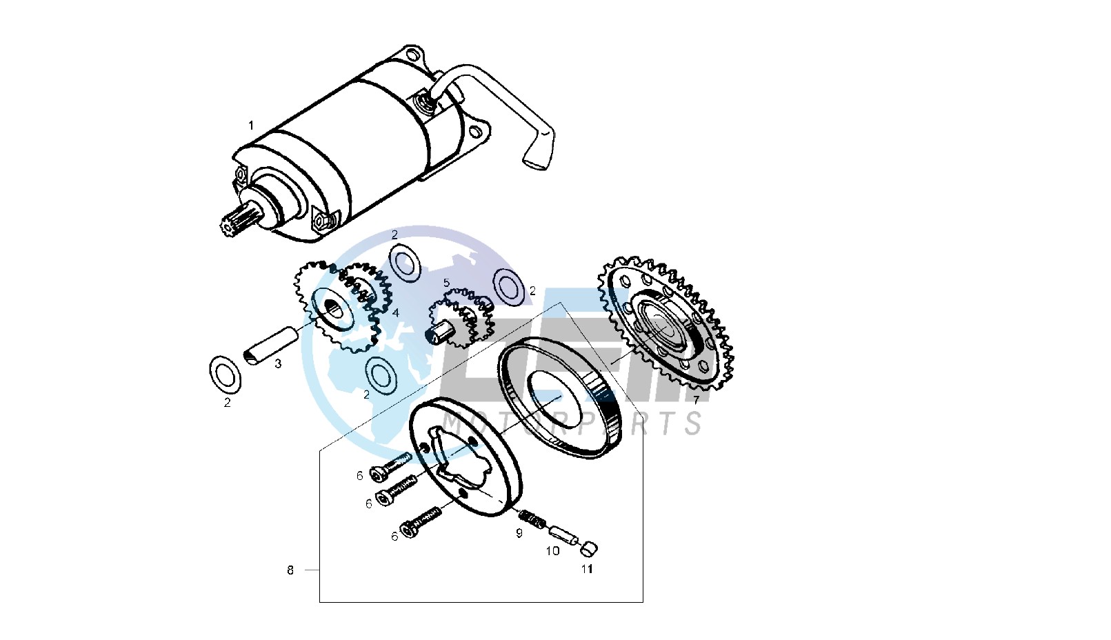 STARTING MOTOR