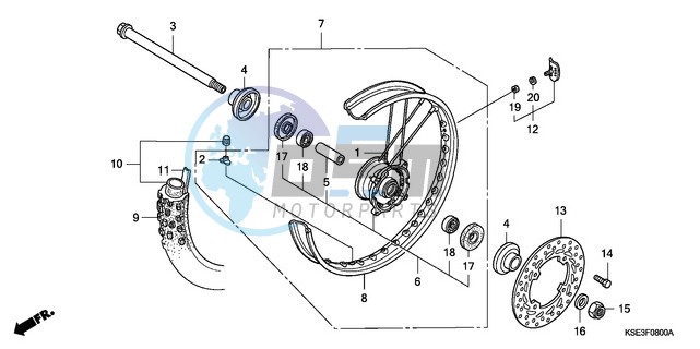 FRONT WHEEL