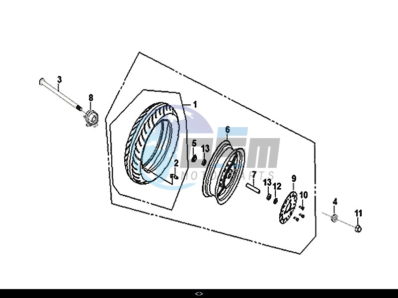 FRONT WHEEL