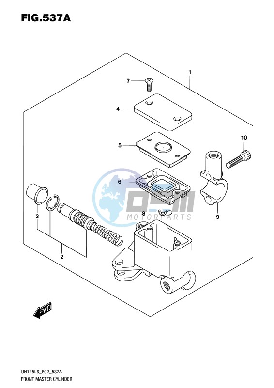 FRONT MASTER CYLINDER