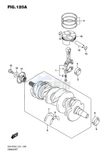 GSX-R750 EU drawing CRANKSHAFT