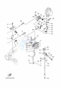 FL115BETX drawing THROTTLE-CONTROL