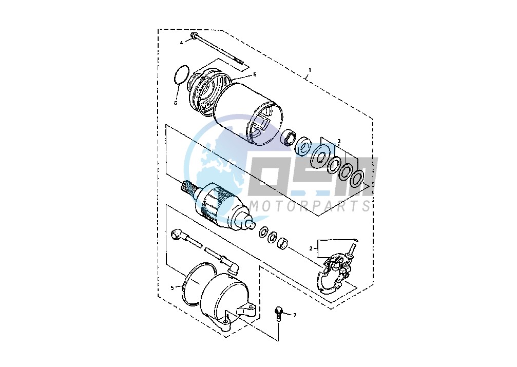 STARTING MOTOR