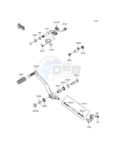 VULCAN 900 CUSTOM VN900CEFA GB XX (EU ME A(FRICA) drawing Gear Change Mechanism