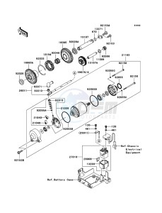 ZZR1400 ZX1400A7F FR GB XX (EU ME A(FRICA) drawing Starter Motor