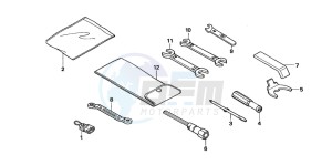 NSS250X FORZA X drawing TOOLS