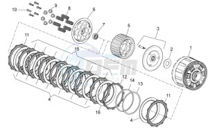 Tuono V4 1100 Factory (USA-CND) USA-CND drawing Clutch II