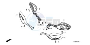 VFR1200FB drawing MIRROR