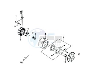 JOYMAX 125i drawing IGNITION / STARTER CLUTCH