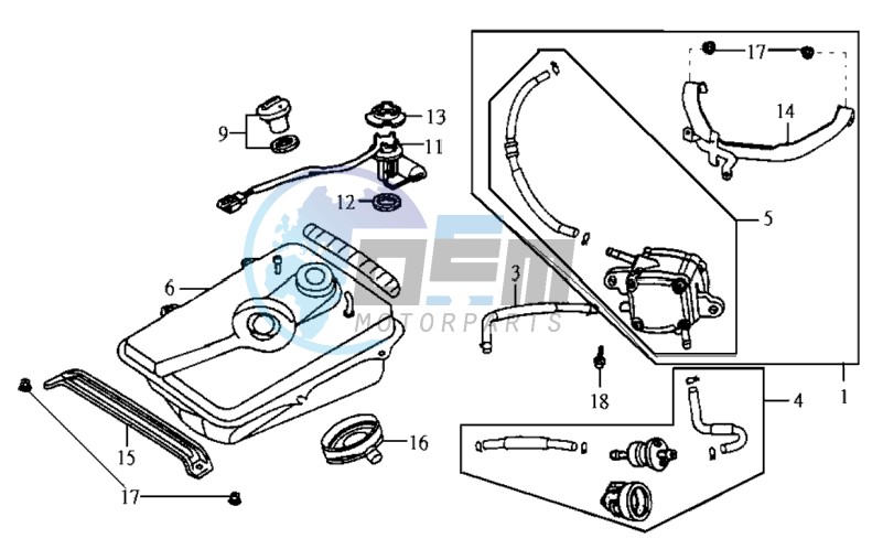 FUEL TANK - FUEL CUT