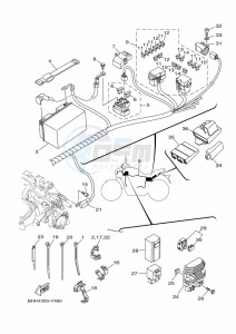 MT-07 MTN690-U (BHH4) drawing ELECTRICAL 1