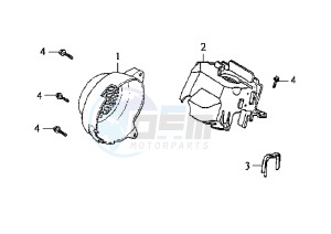 JET EURO X EU2 - 50 cc drawing AIR SHROUD