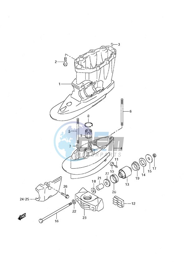 Drive Shaft Housing