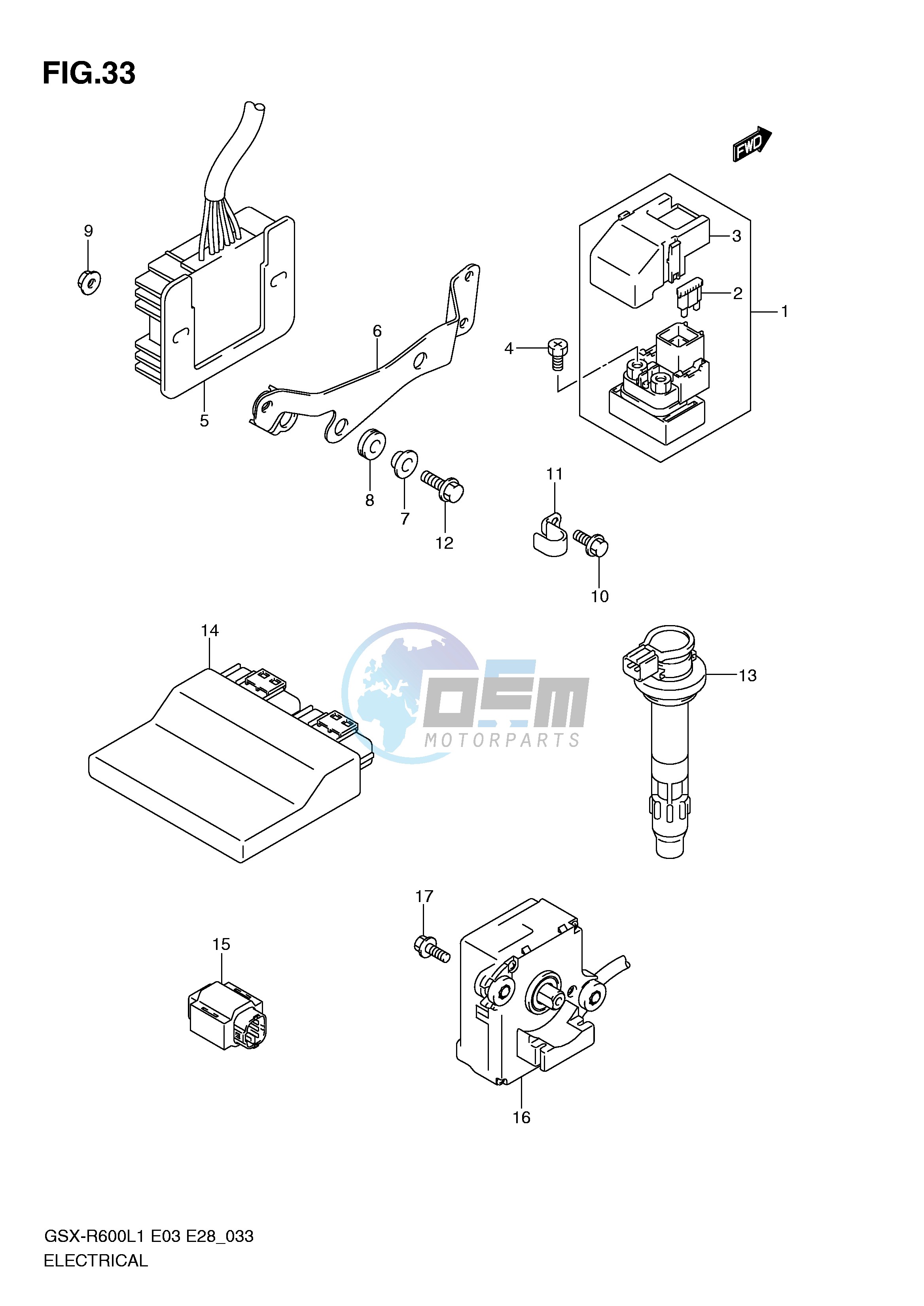 ELECTRICAL (GSX-R600L1 E28)