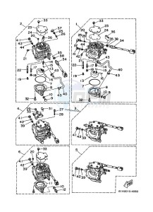 250AETOX drawing CARBURETOR