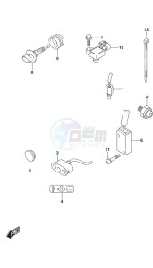 DF 25A drawing Sensor/Switch Remote Control