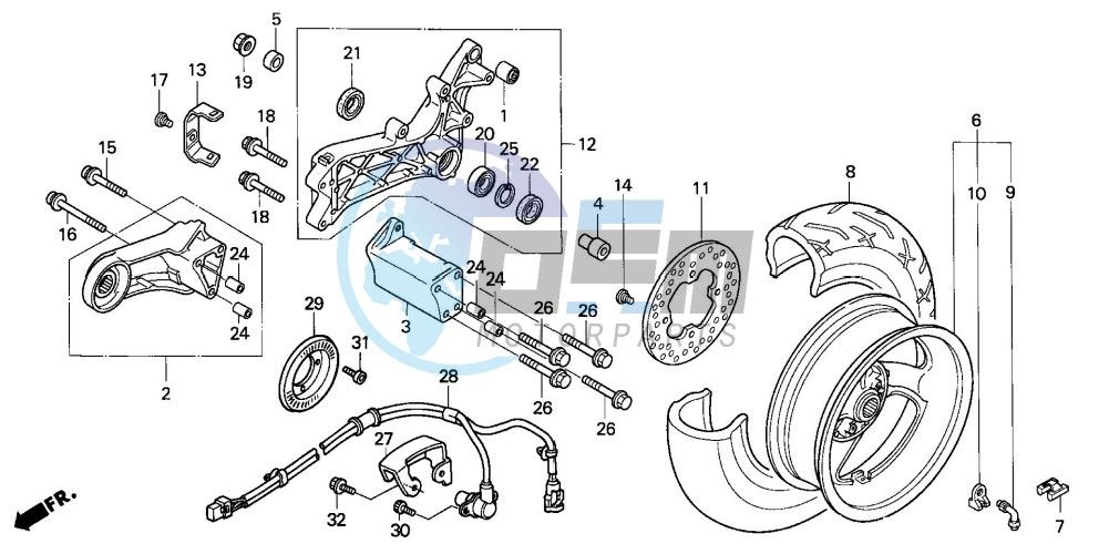 REAR WHEEL