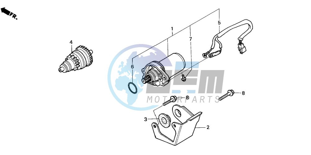 STARTING MOTOR