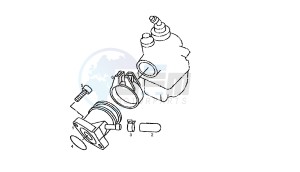 SENDA R - 125 CC VTHSC1B1A 4T EU2 drawing INTAKE