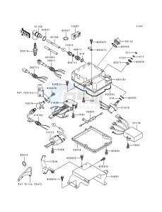 JH 750 A [750 SS] (A1-A4) [750 SS] drawing IGNITION SYSTEM -- JH750-A1_A2_A3- -