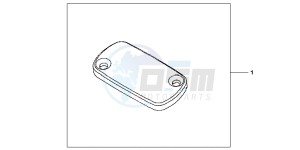 CRF450RC drawing FRONT MASTER CYLINDER CAP