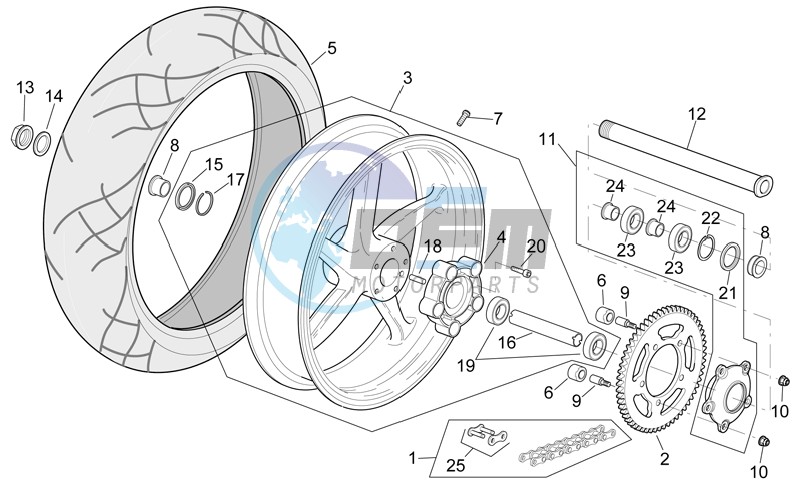 Rear Wheel