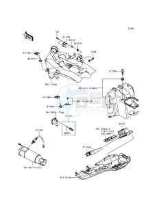 Z800 ZR800AGF FR GB XX (EU ME A(FRICA) drawing Fuel Injection