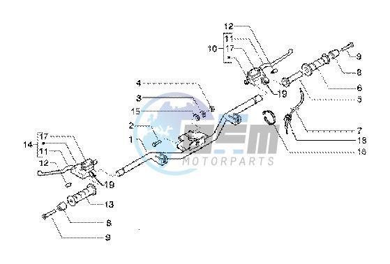 Handlebars-master cylinders