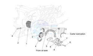 SR R and R Factory 50 IE-Carb drawing Oil pump