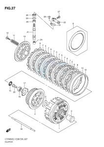 LT-R450 (E28-E33) drawing CLUTCH