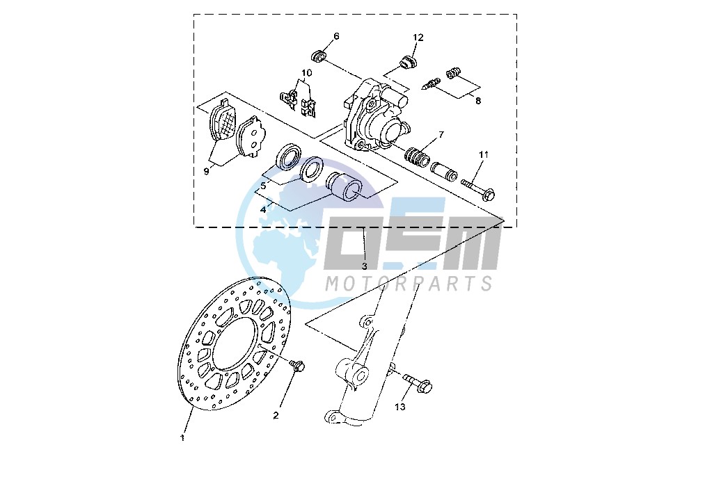 FRONT BRAKE CALIPER