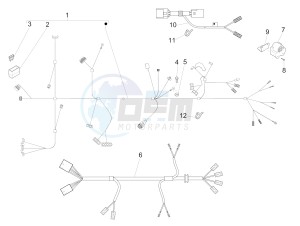 Liberty 50 4T PTT NEXIVE drawing Main cable harness