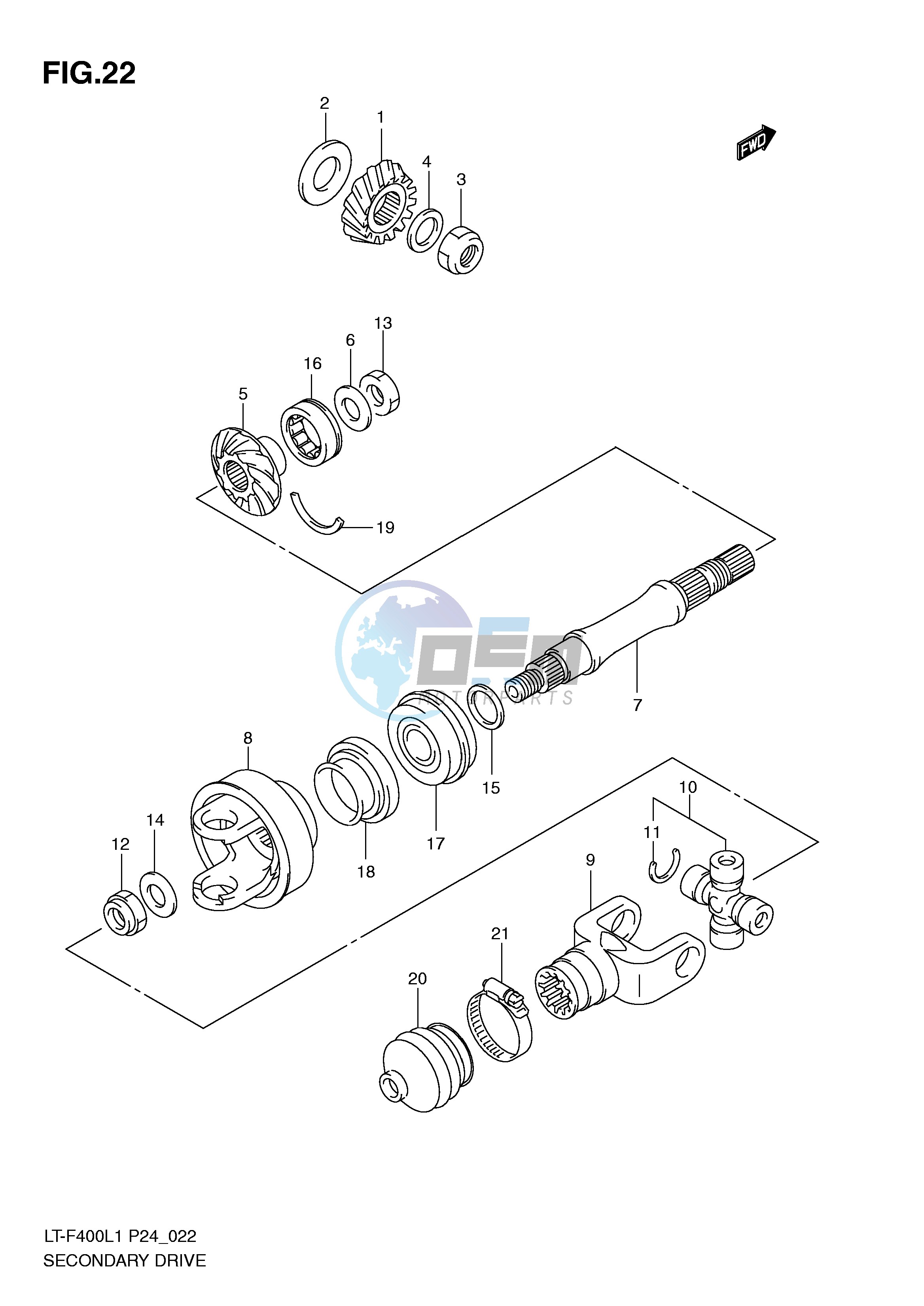 SECONDARY DRIVE