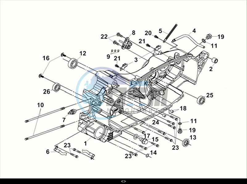 L CRANK CASE